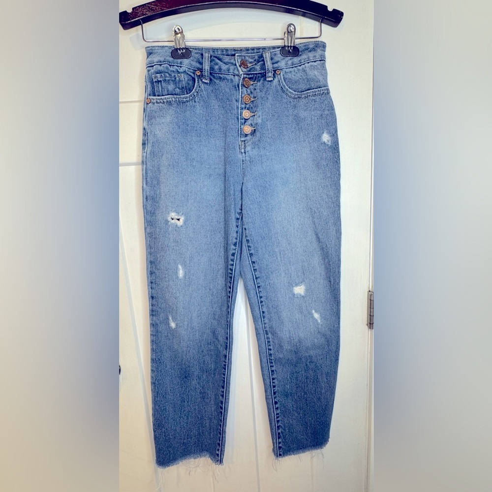Sincerely Jules Button fly Stretchy Denim Size 1/25 D1.2